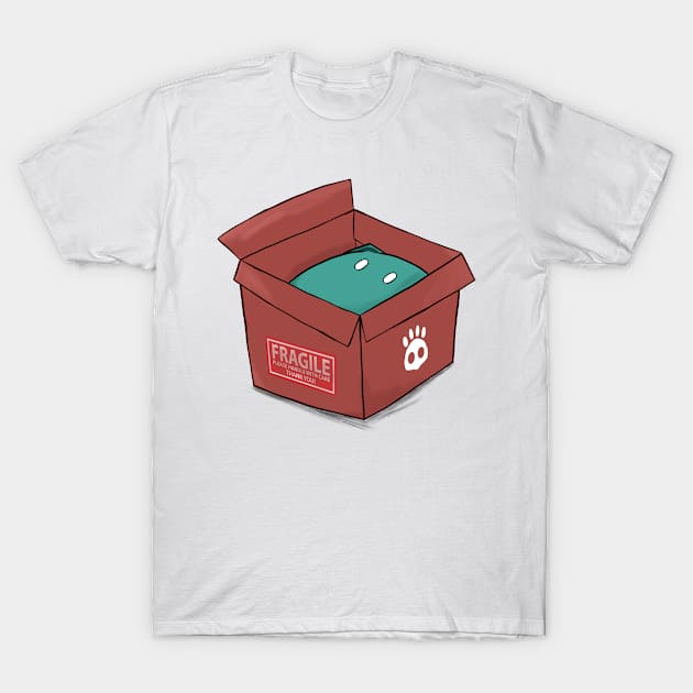 Cat in the Box T-Shirt by Sons of Skull